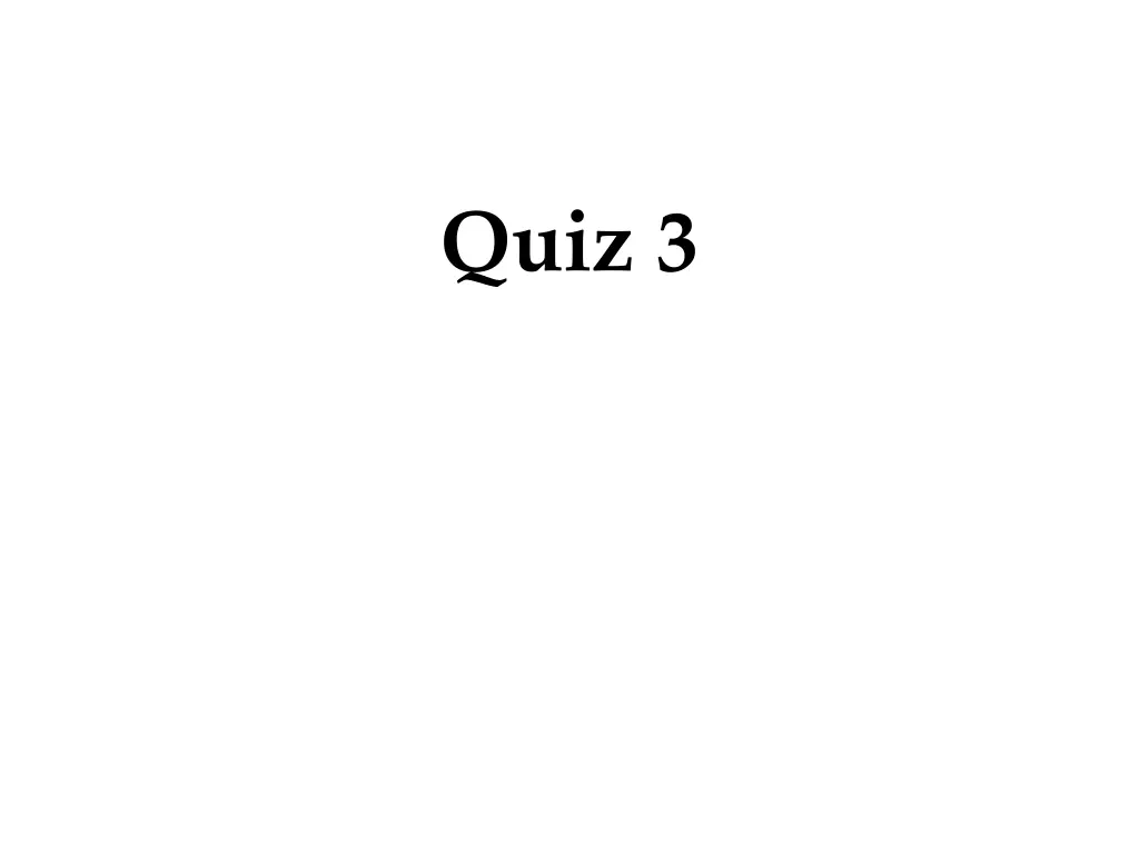 quiz 3