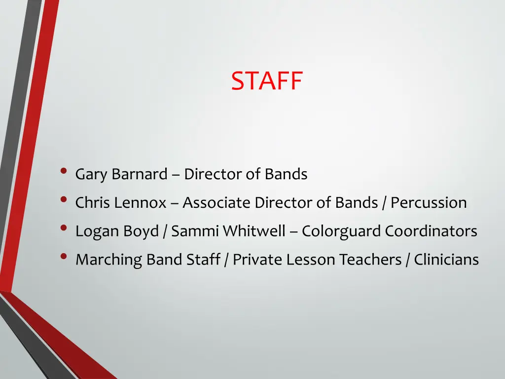 staff