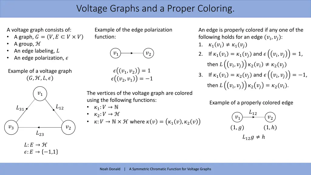 voltage graphs and a proper coloring