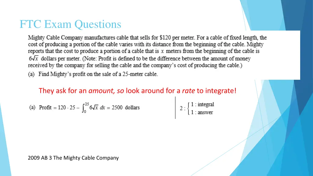 ftc exam questions 2