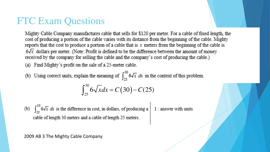 ftc exam questions 3