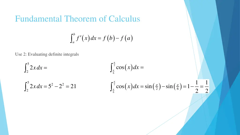 fundamental theorem of calculus 1