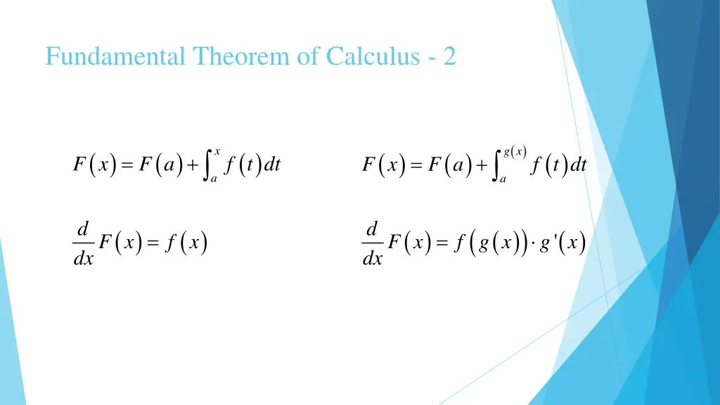 fundamental theorem of calculus 2 2