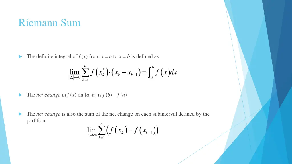 riemann sum 2