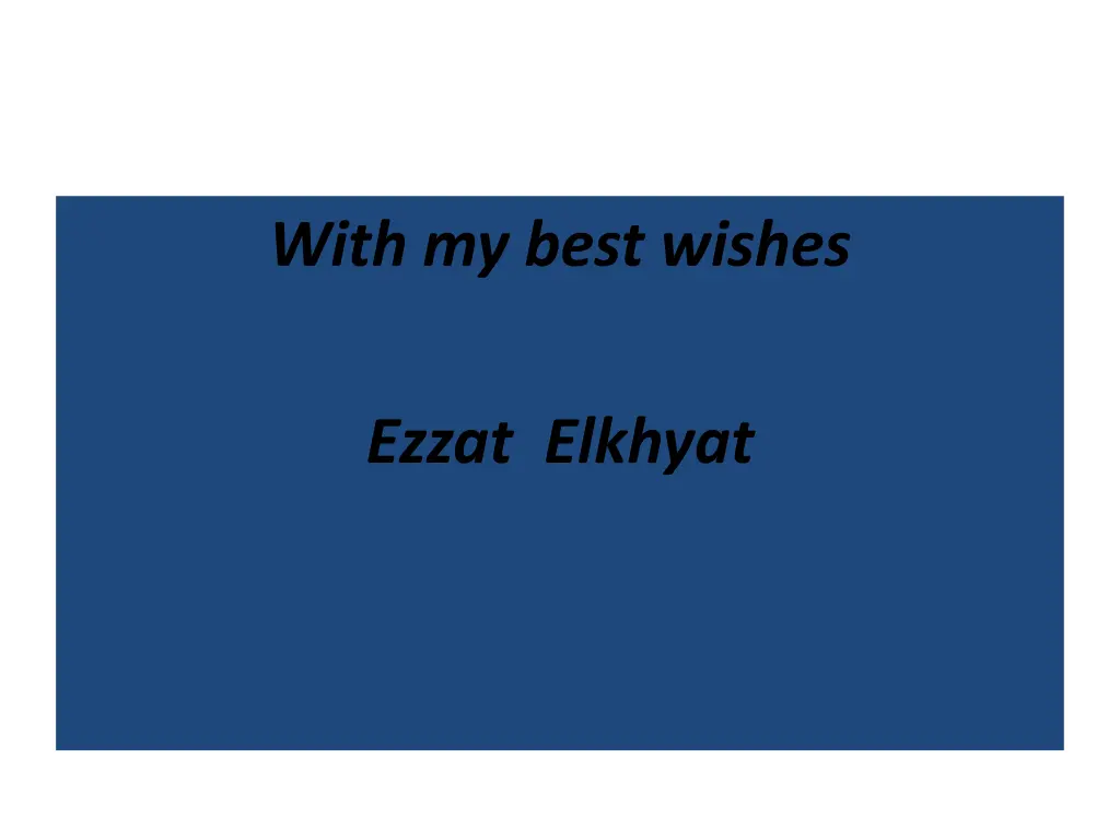 with my best wishes