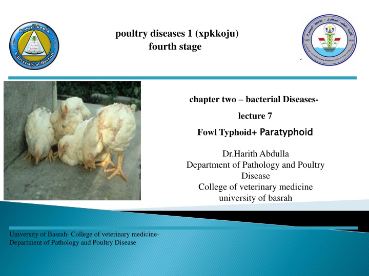 poultry diseases 1 xpkkoju fourth stage