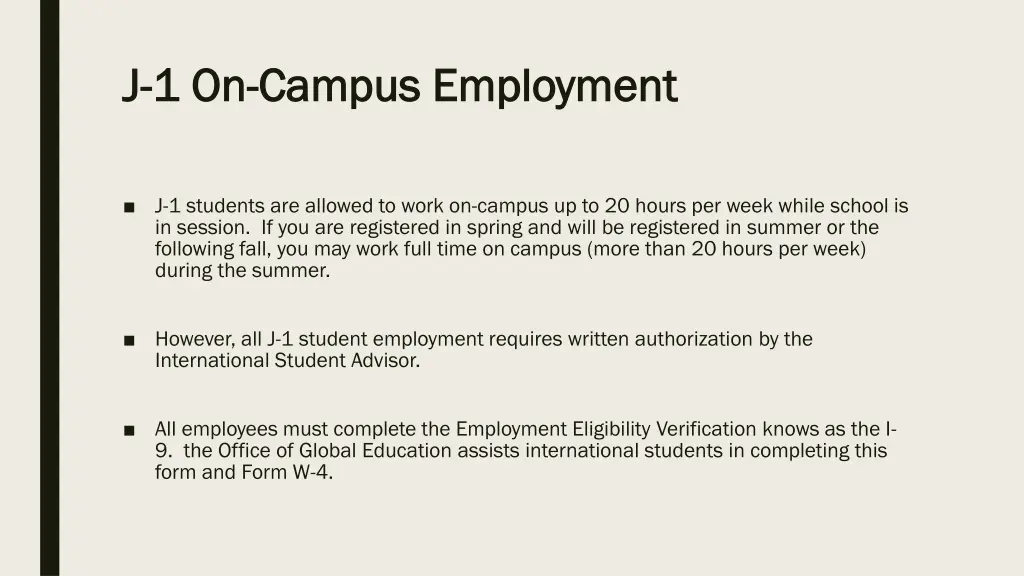 j j 1 on 1 on campus employment campus employment