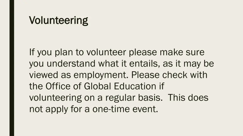 volunteering volunteering