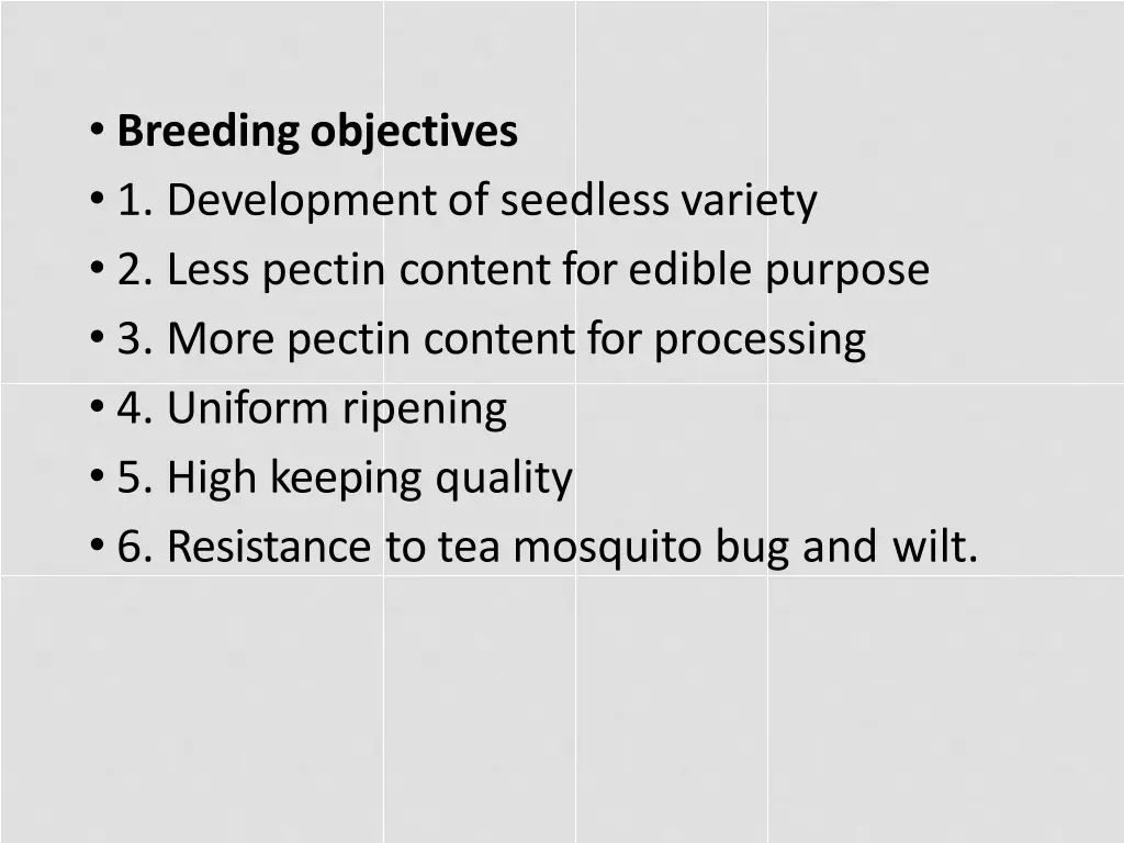 breedingobjectives 1 developmentof