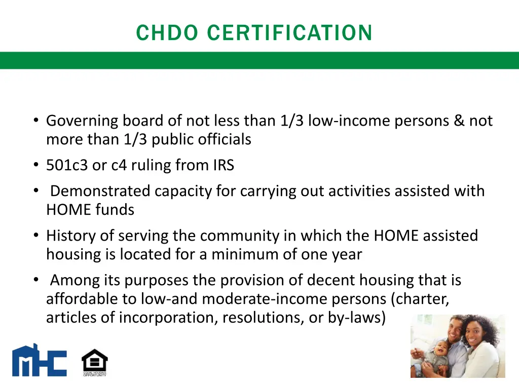 chdo certification