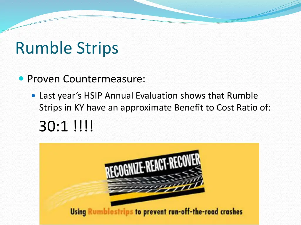 rumble strips