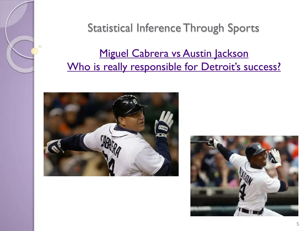 statistical inference through sports