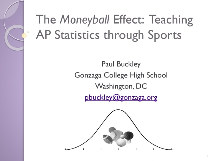 the moneyball effect teaching ap statistics