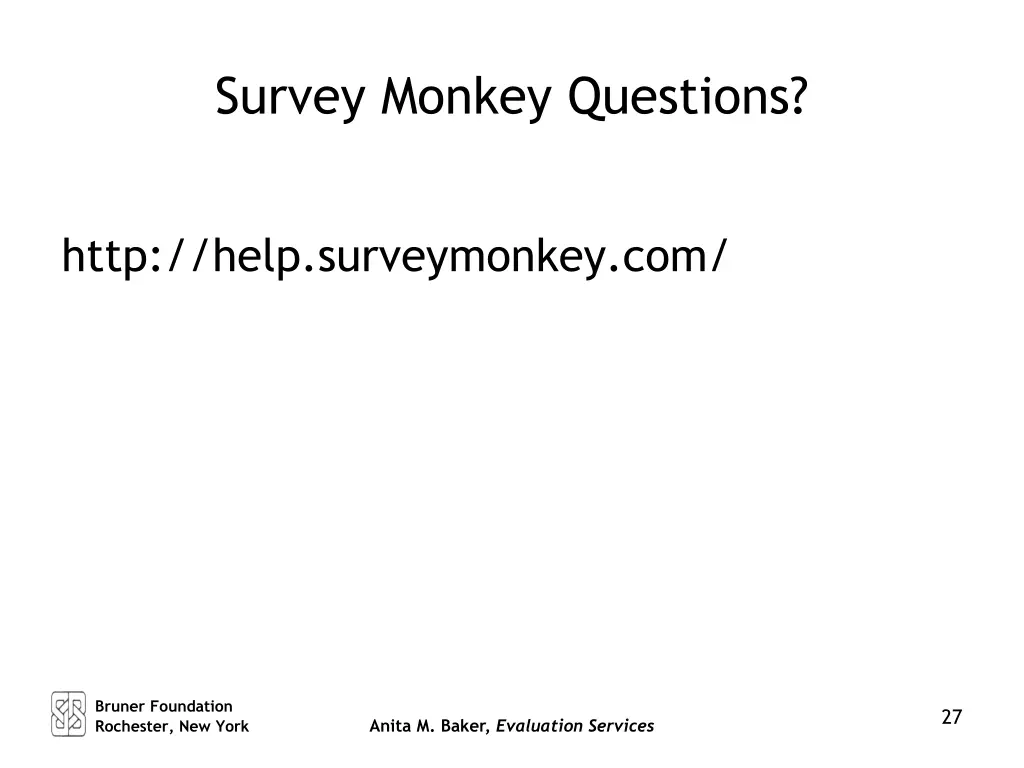 survey monkey questions