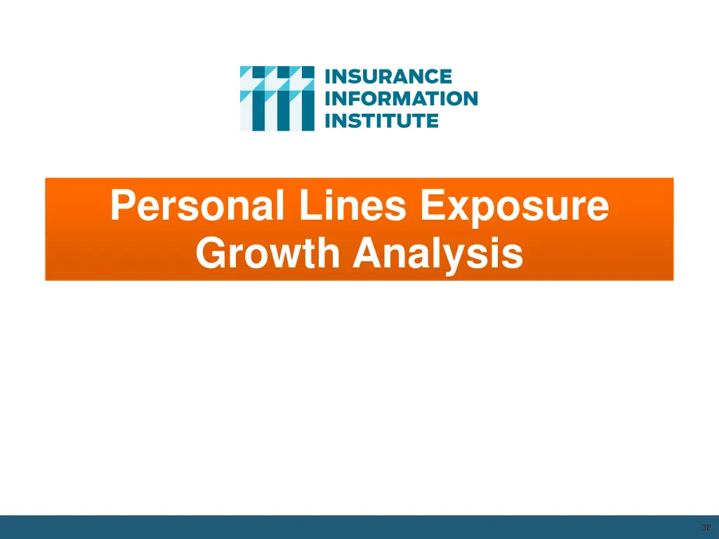 personal lines exposure growth analysis