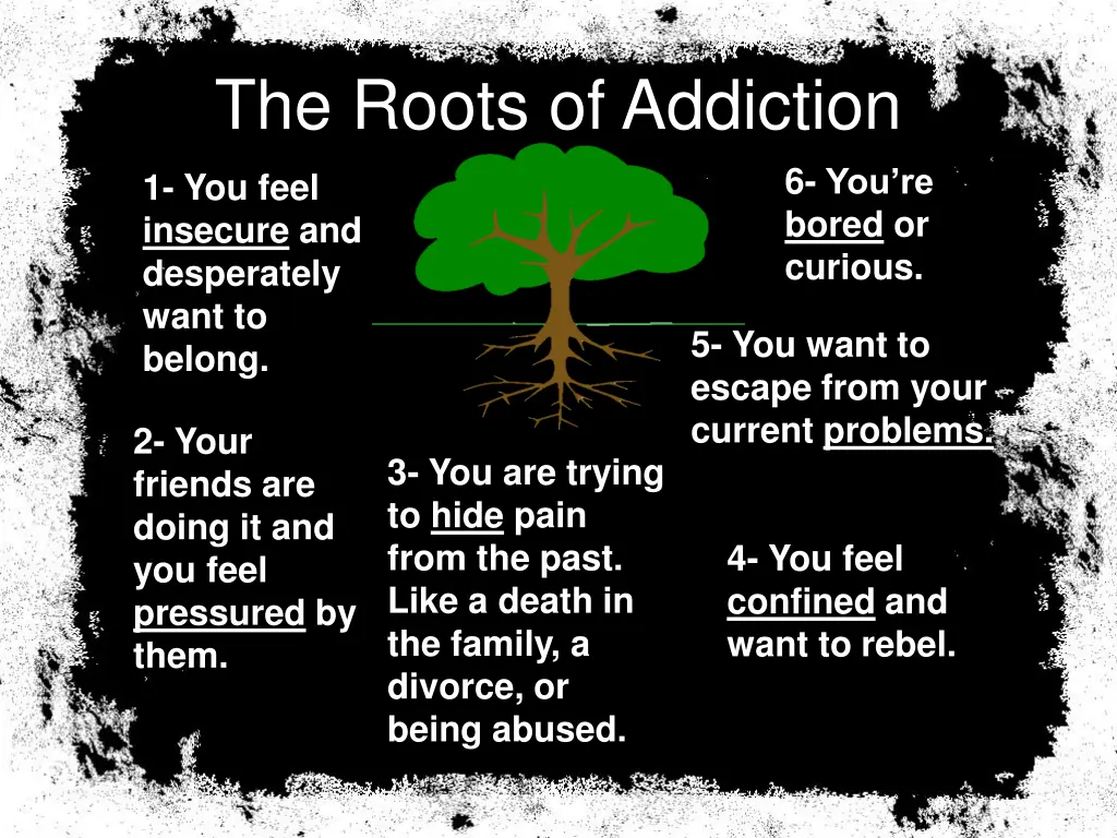 the roots of addiction