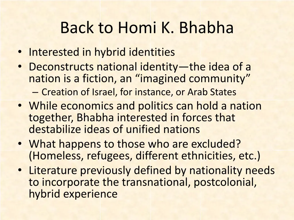 back to homi k bhabha