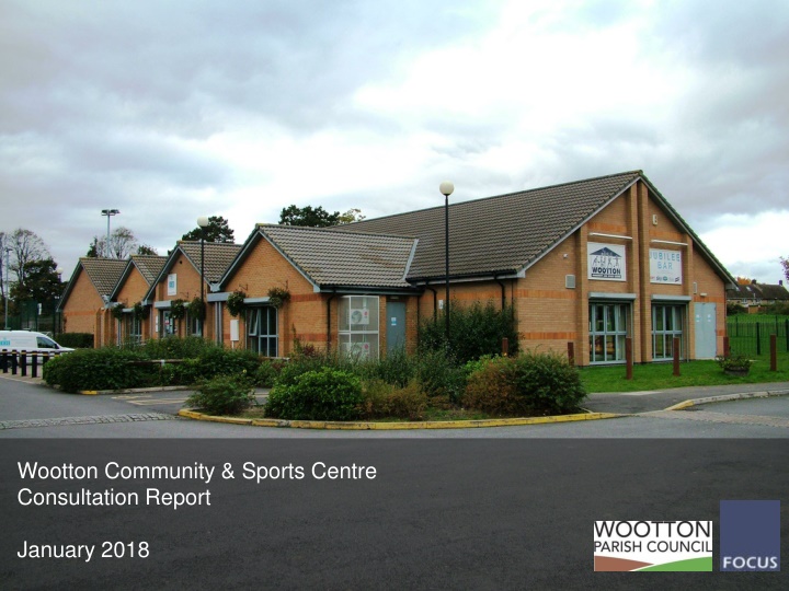 wootton community sports centre consultation