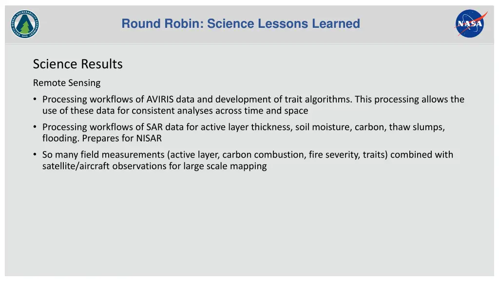 round robin science lessons learned 4