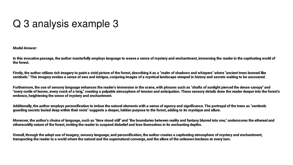 q 3 analysis example 3 1