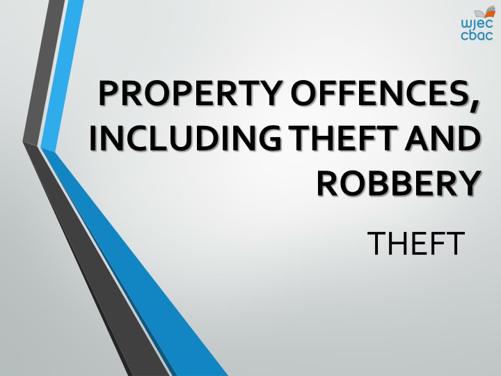 property offences including theft and