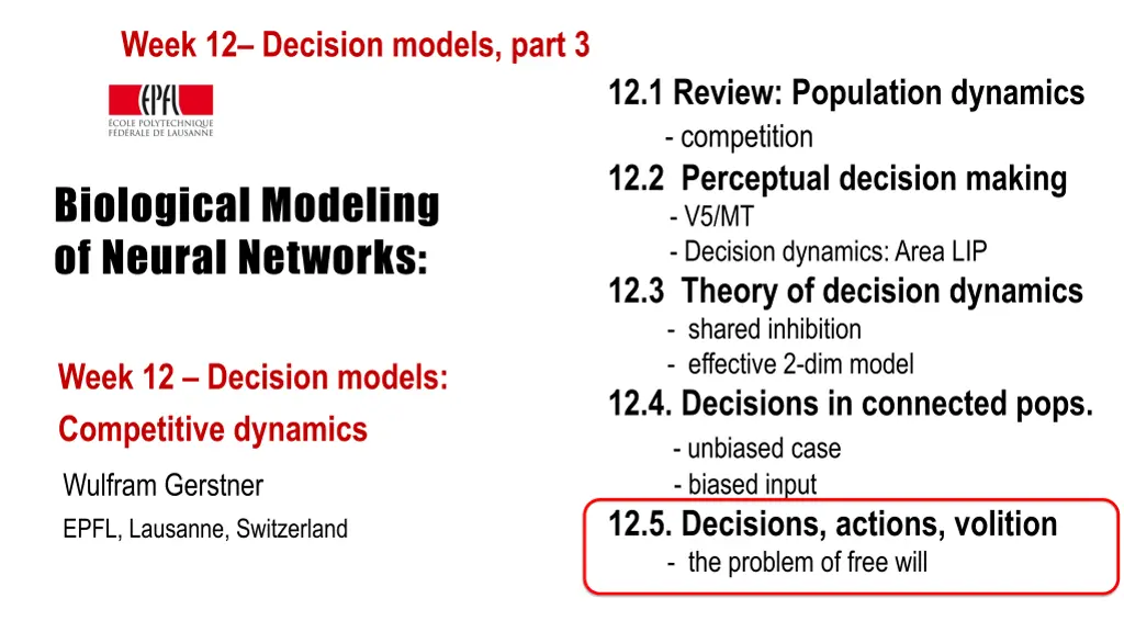 week 12 decision models part 3 2