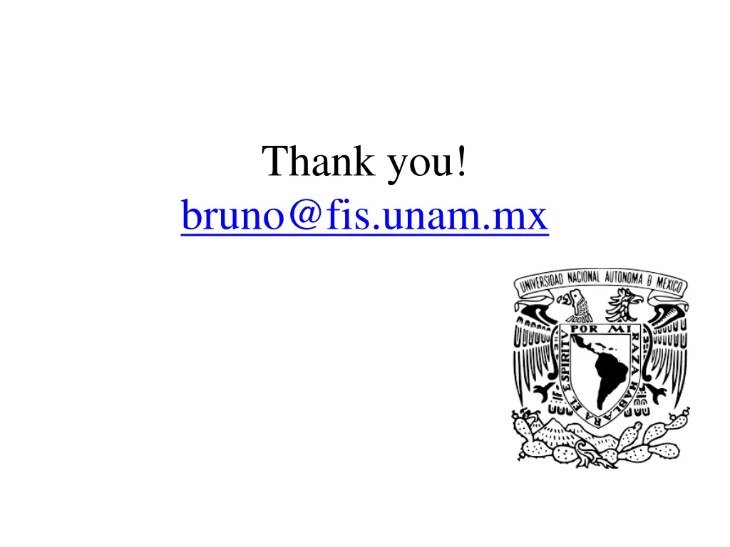 thank you bruno@fis unam mx