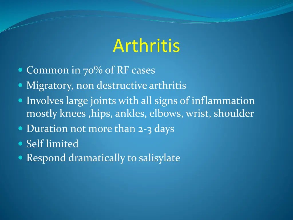 arthritis