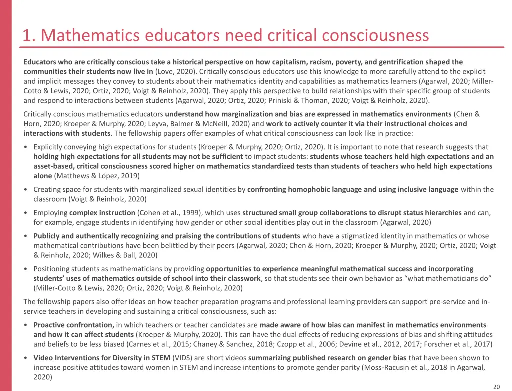 1 mathematics educators need critical