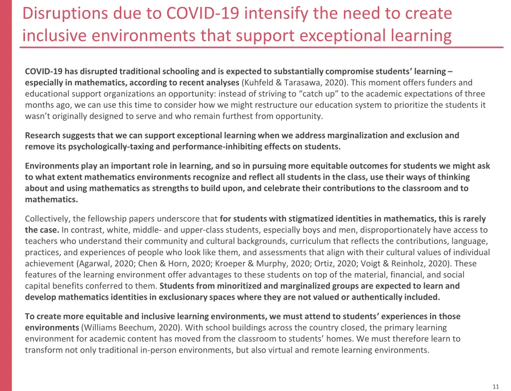 disruptions due to covid 19 intensify the need