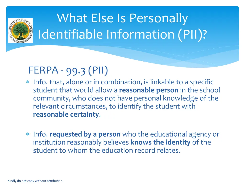 what else is personally identifiable information