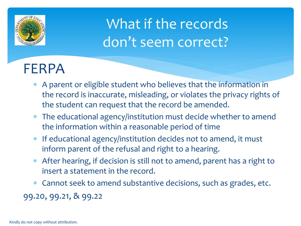 what if the records don t seem correct 2