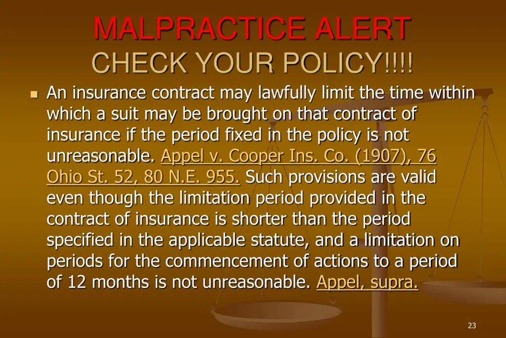 malpractice alert check your policy an insurance