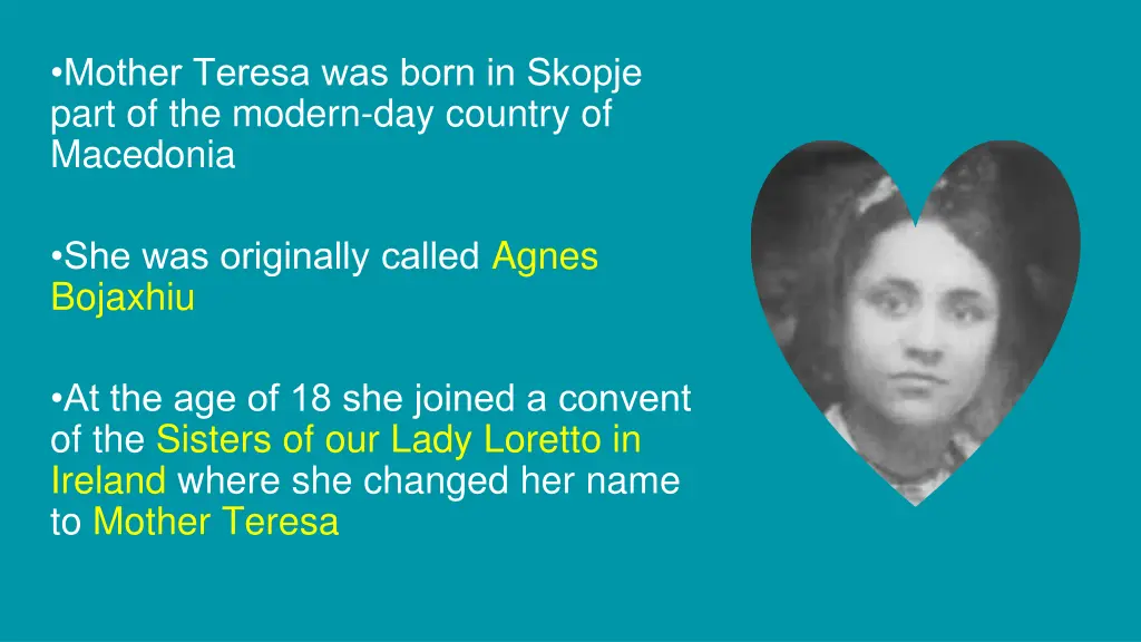 mother teresa was born in skopje part