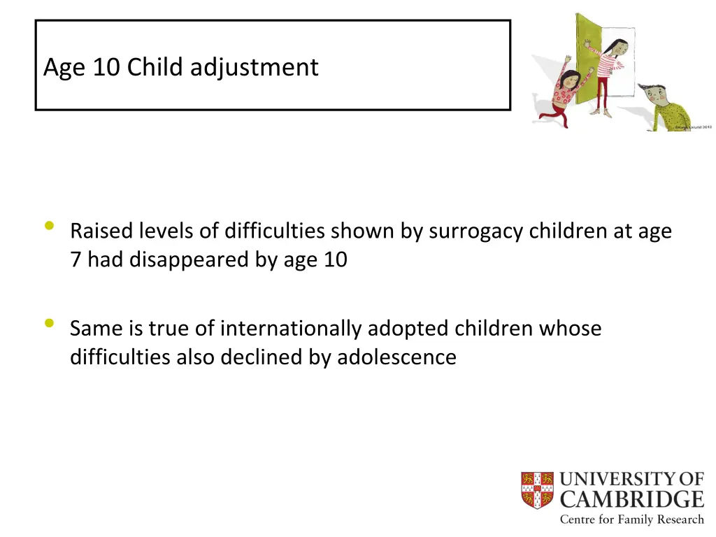 age 10 child adjustment