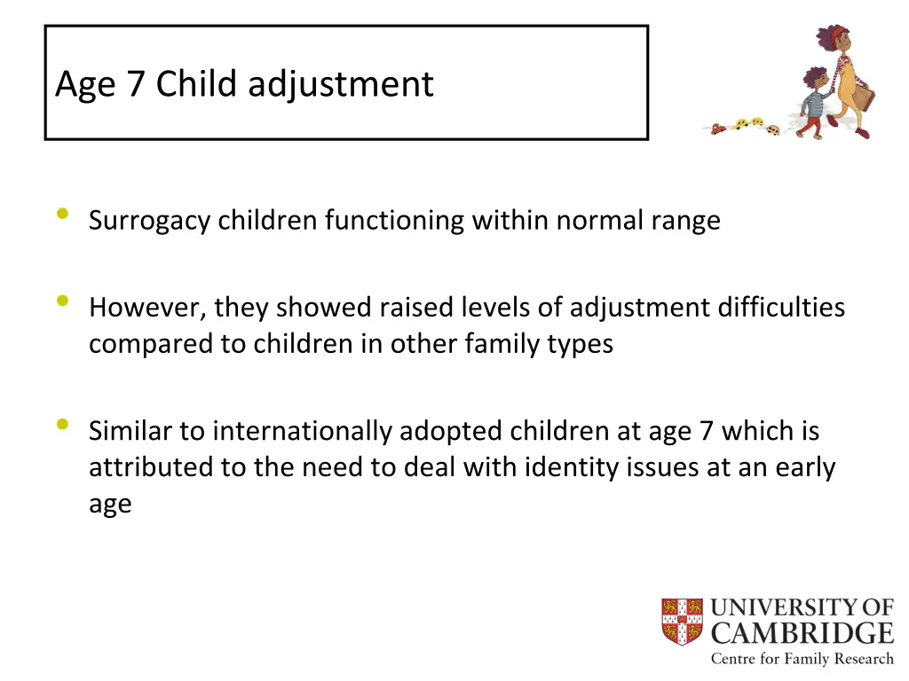 age 7 child adjustment