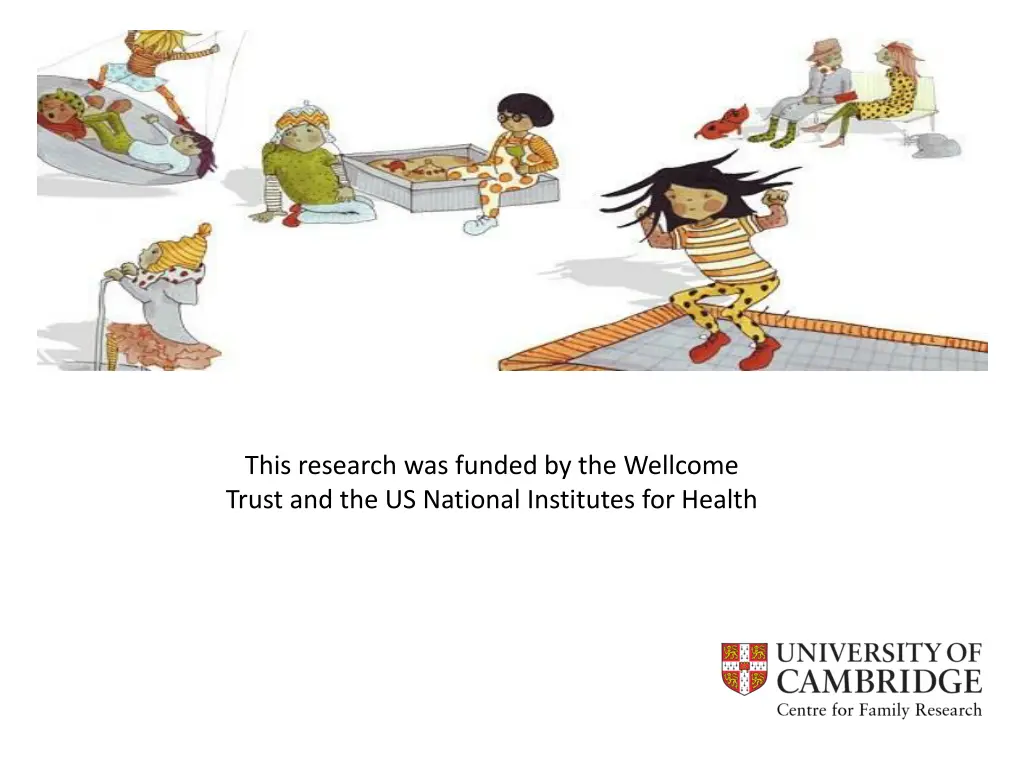 this research was funded by the wellcome trust