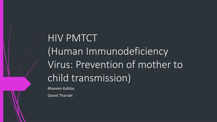 hiv pmtct human immunodeficiency virus prevention