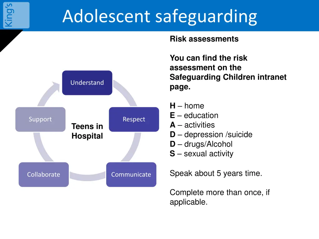 adolescent safeguarding