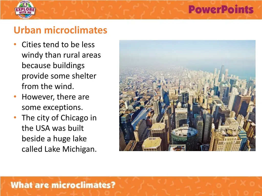 urban microclimates cities tend to be less windy