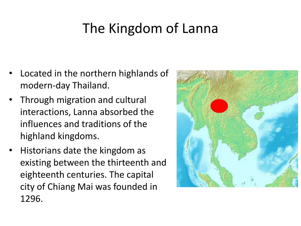 the kingdom of lanna