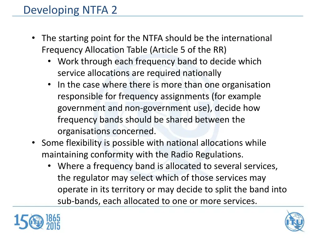 developing ntfa 2