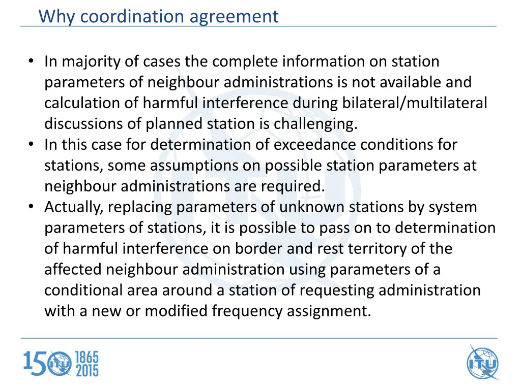 why coordination agreement 3