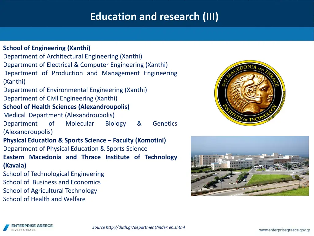 education and research i