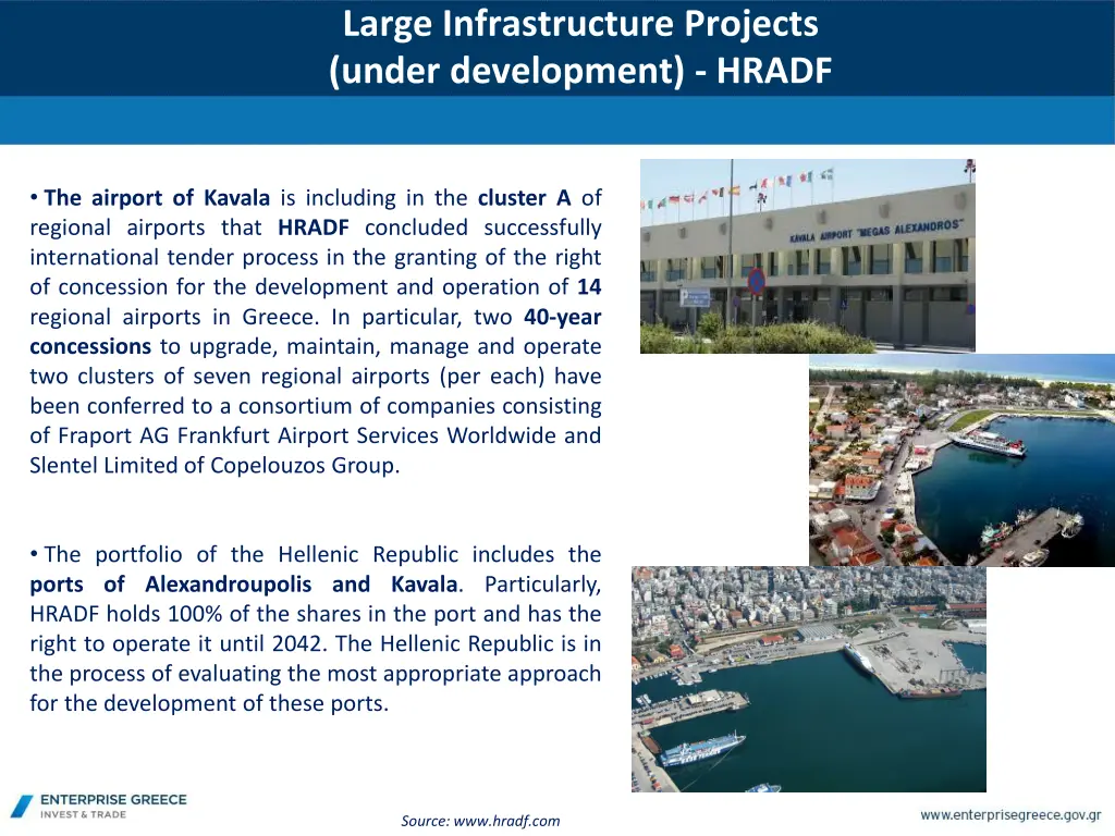 large infrastructure projects under development