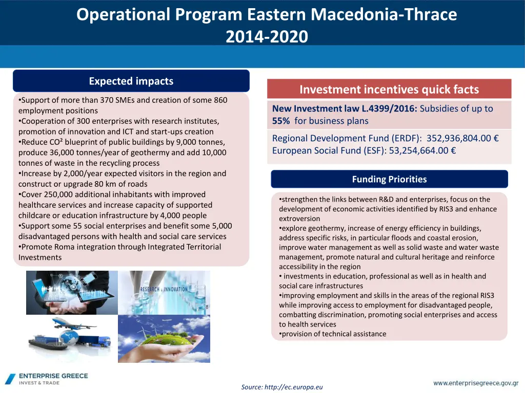 operational program eastern macedonia thrace 2014