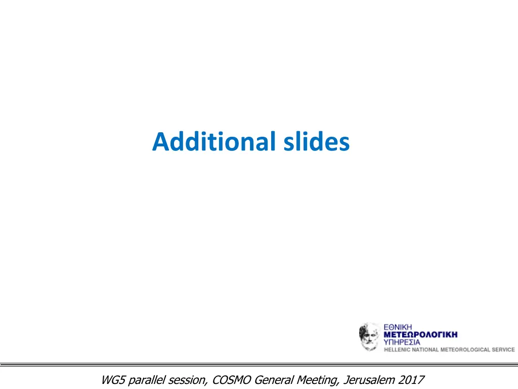 additional slides