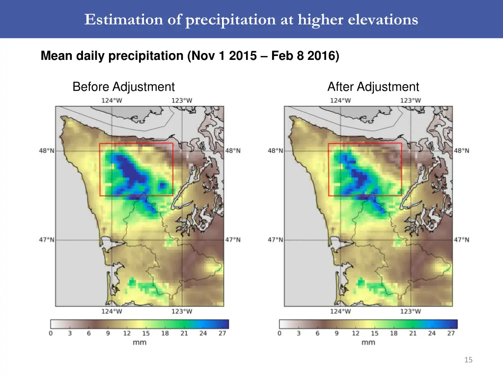 estimation of precipitation at higher elevations 2