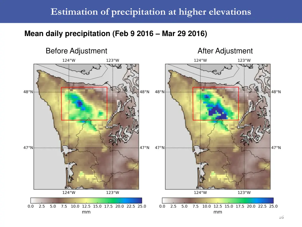 estimation of precipitation at higher elevations 3