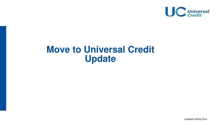 move to universal credit update